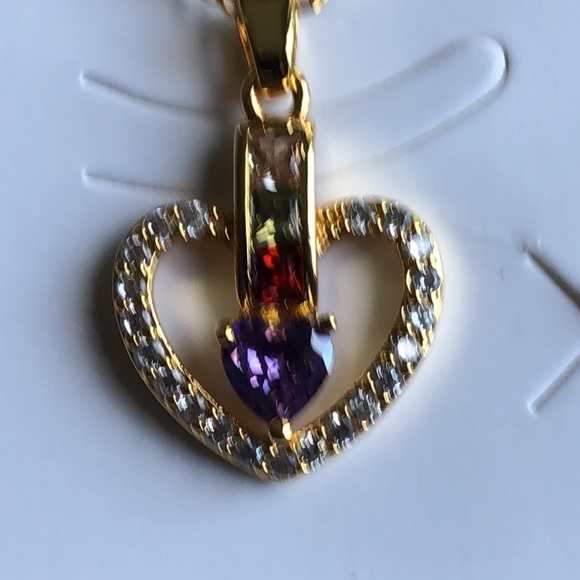 Tri-Color Necklace Set - Picture 11 of 11